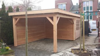 Carport - houtbouw westland