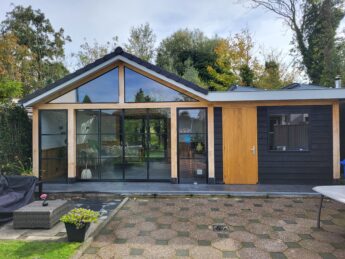 Overkapping met kwaliteitshout